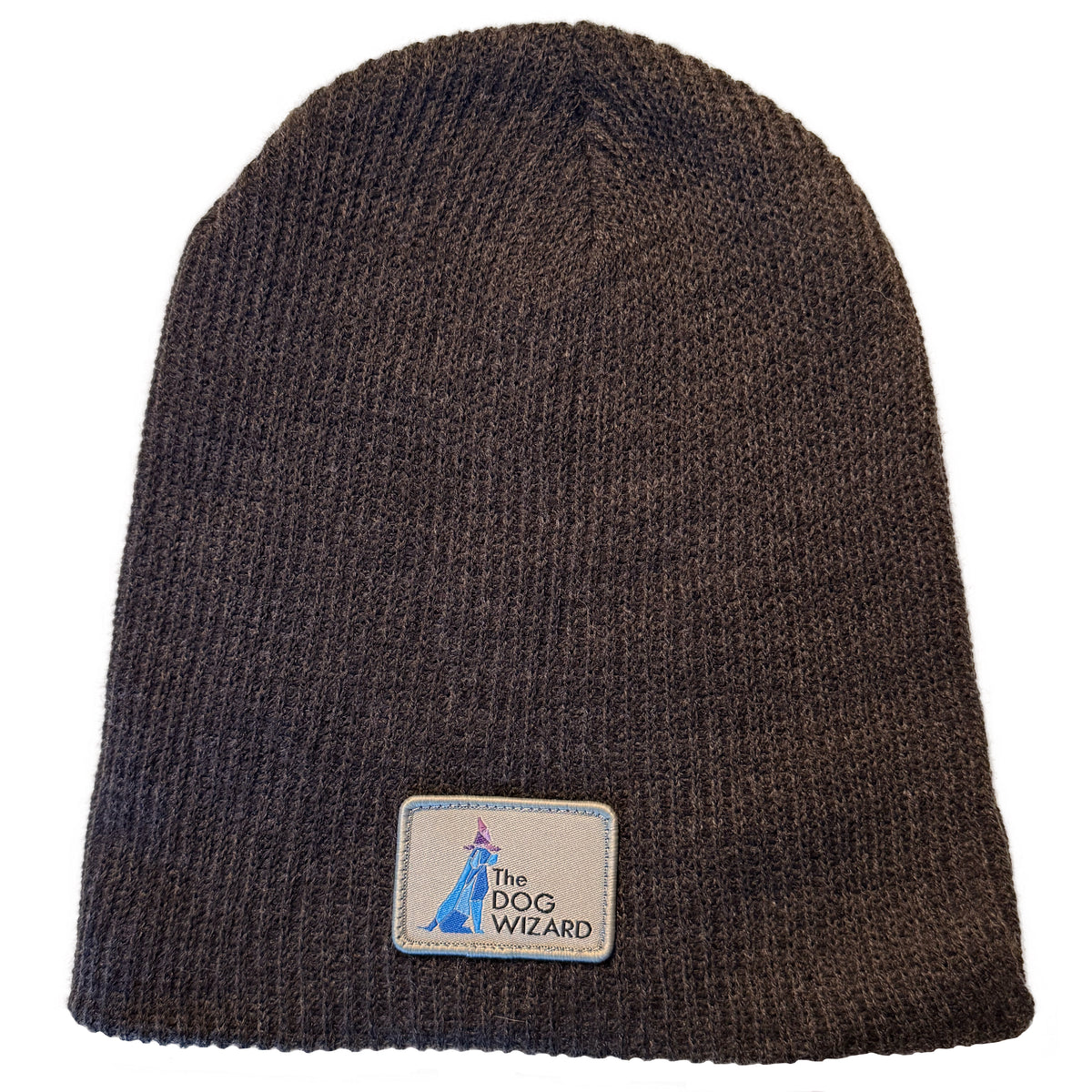Dog Wizard Slouch Knit Beanie