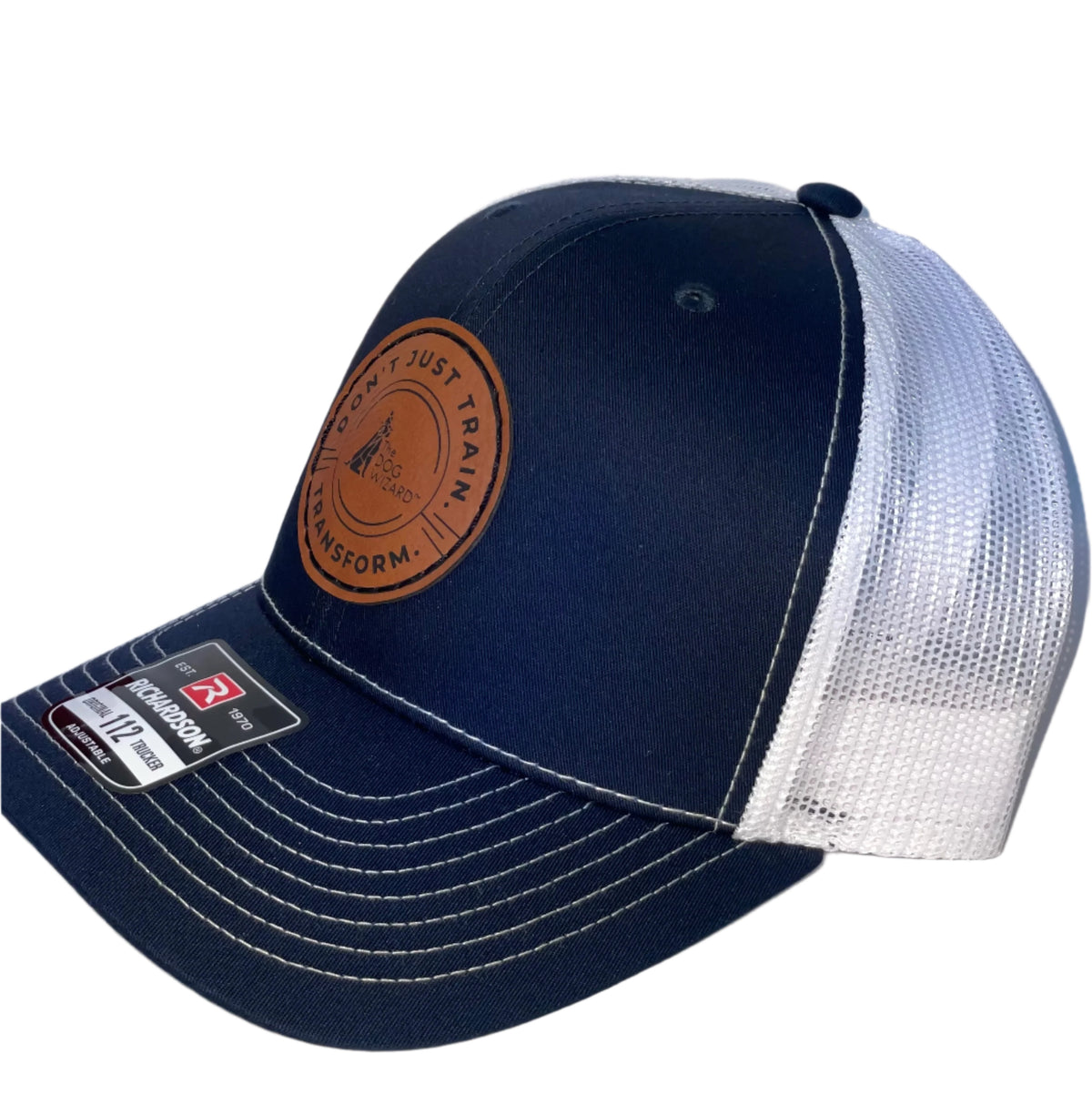 "Don't Just Train" Leather Patch Hat