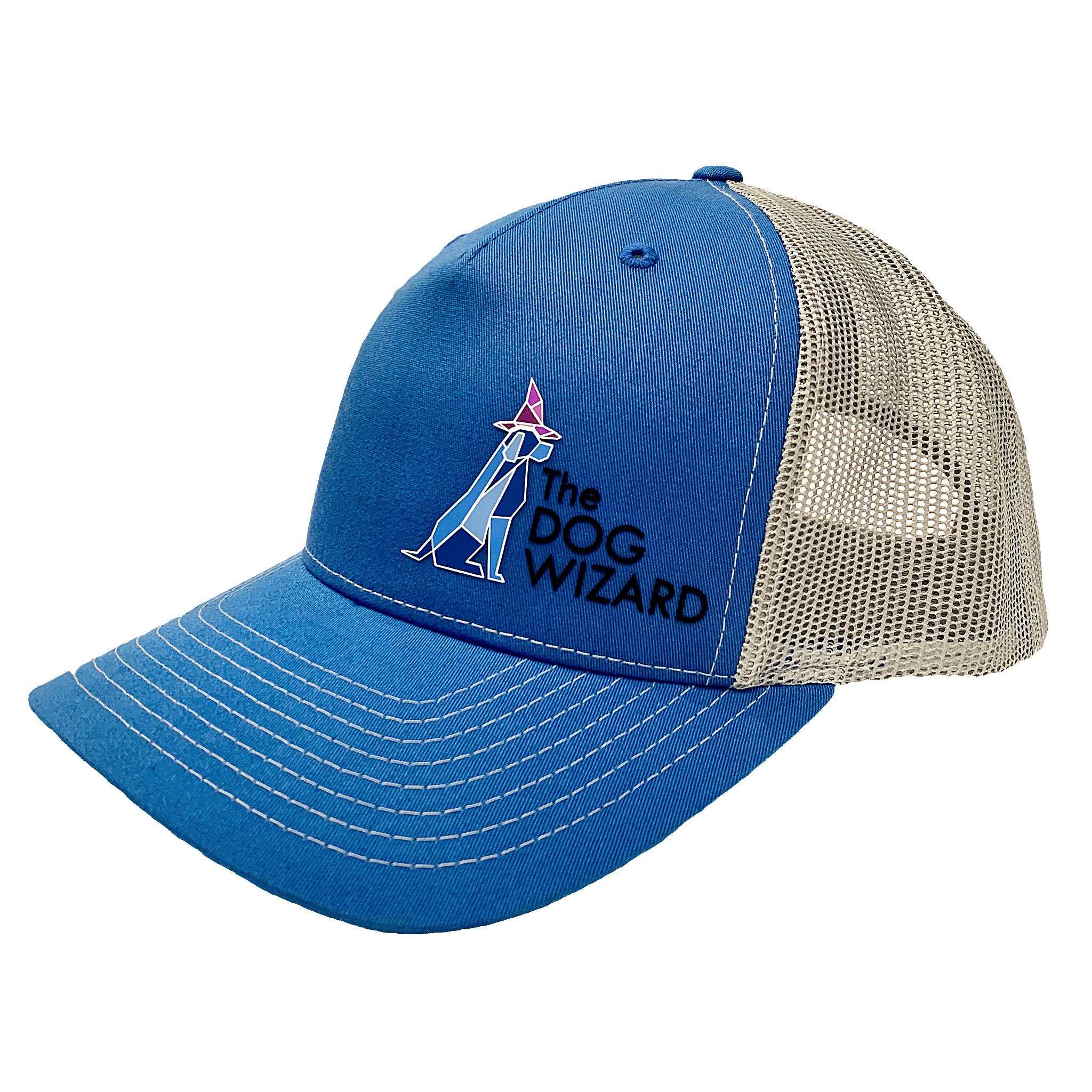 Wizard Trucker Hat with Silicone Logo