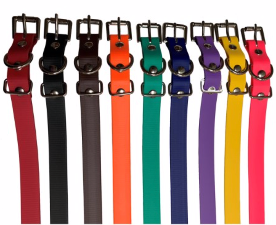 BIOTHANE COLLARS 3/4" (No Buckle)