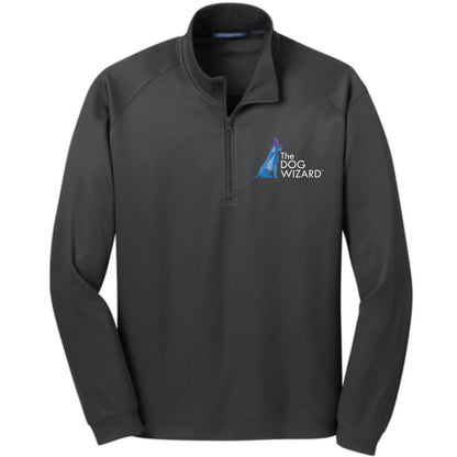 Vertical Texture 1/4-Zip Unisex Pullover