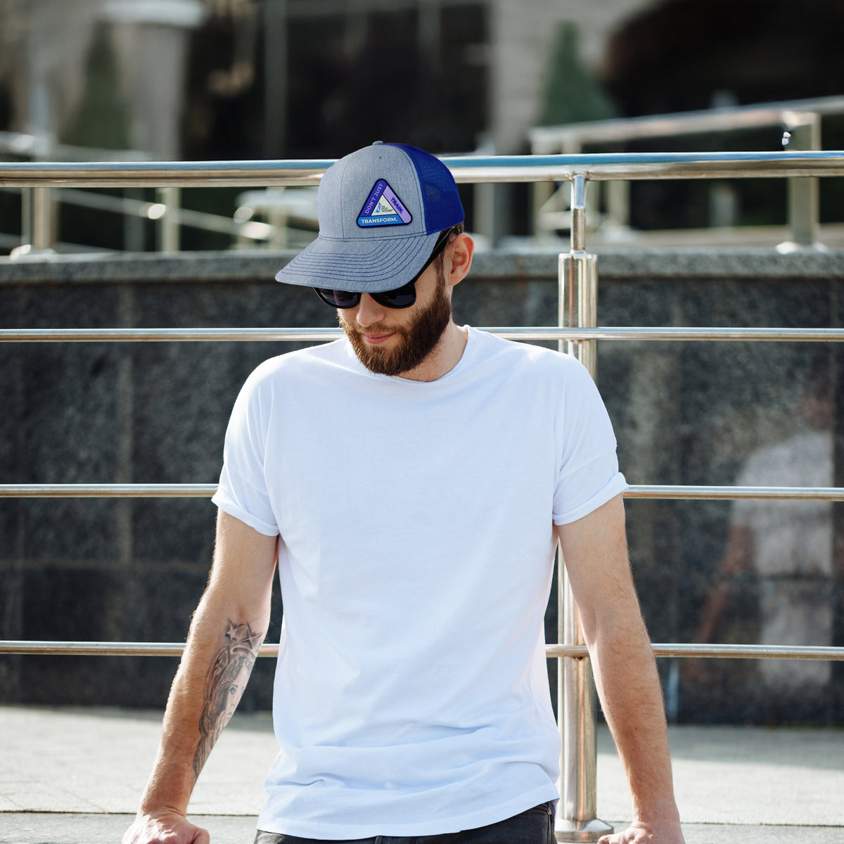 "Don't Just Train" Silicone Patch Hat