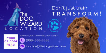 CUSTOMIZABLE QR CODE VINYL BANNER