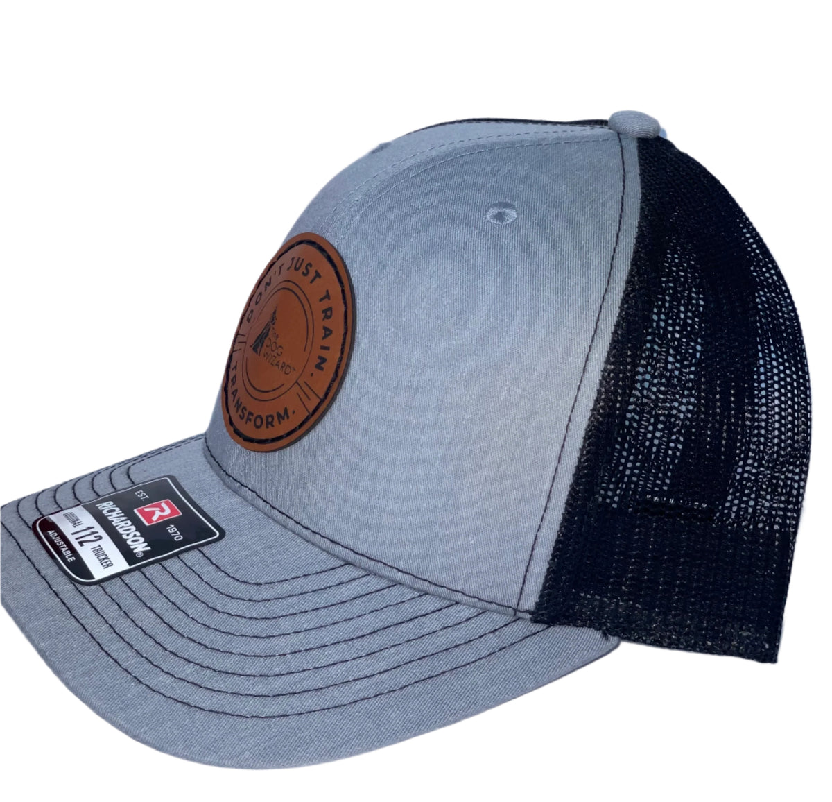 "Don't Just Train" Leather Patch Hat