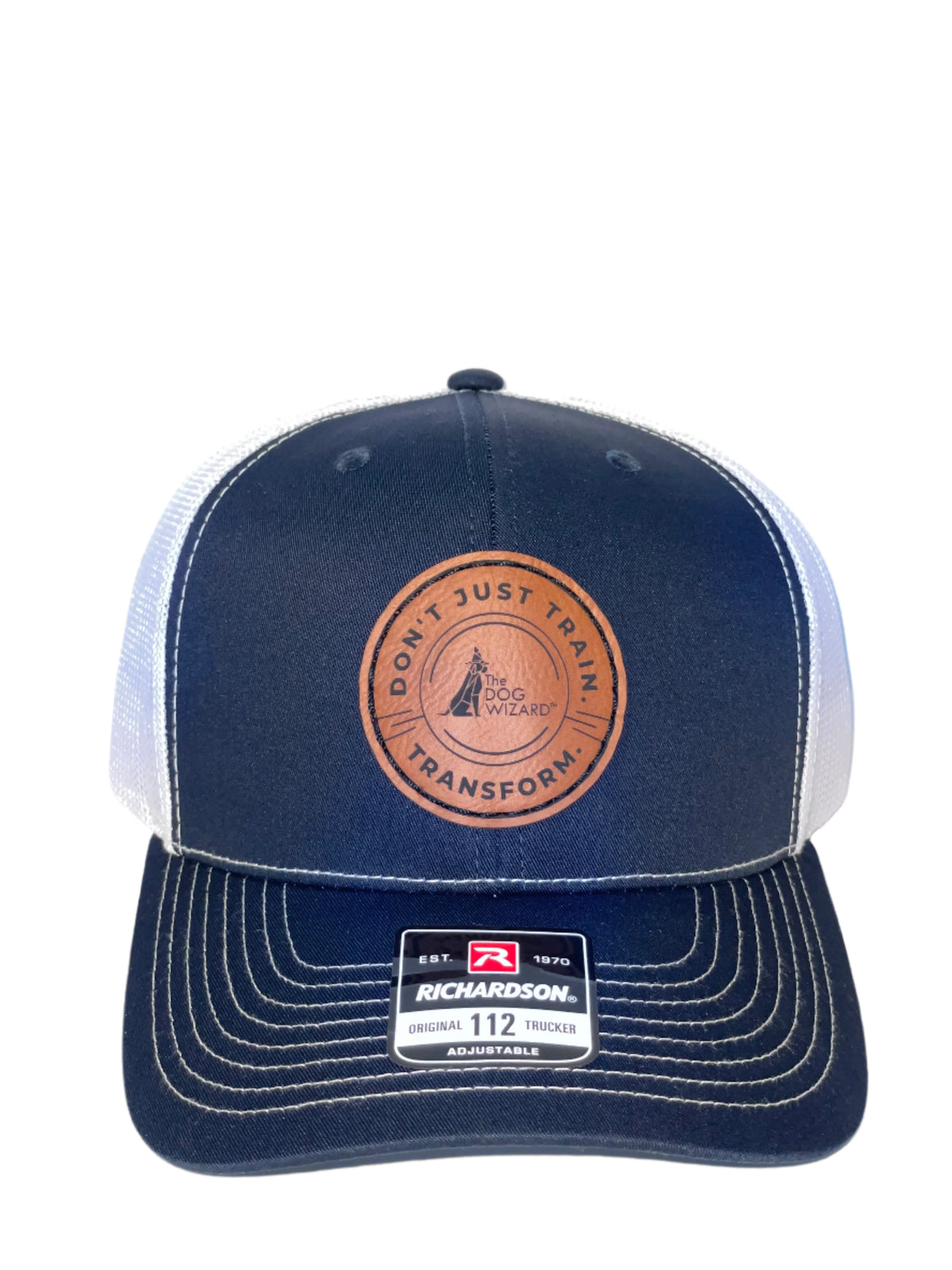 "Don't Just Train" Leather Patch Hat