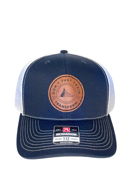 "Don't Just Train" Leather Patch Hat