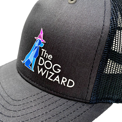 Wizard Trucker Hat with Silicone Logo