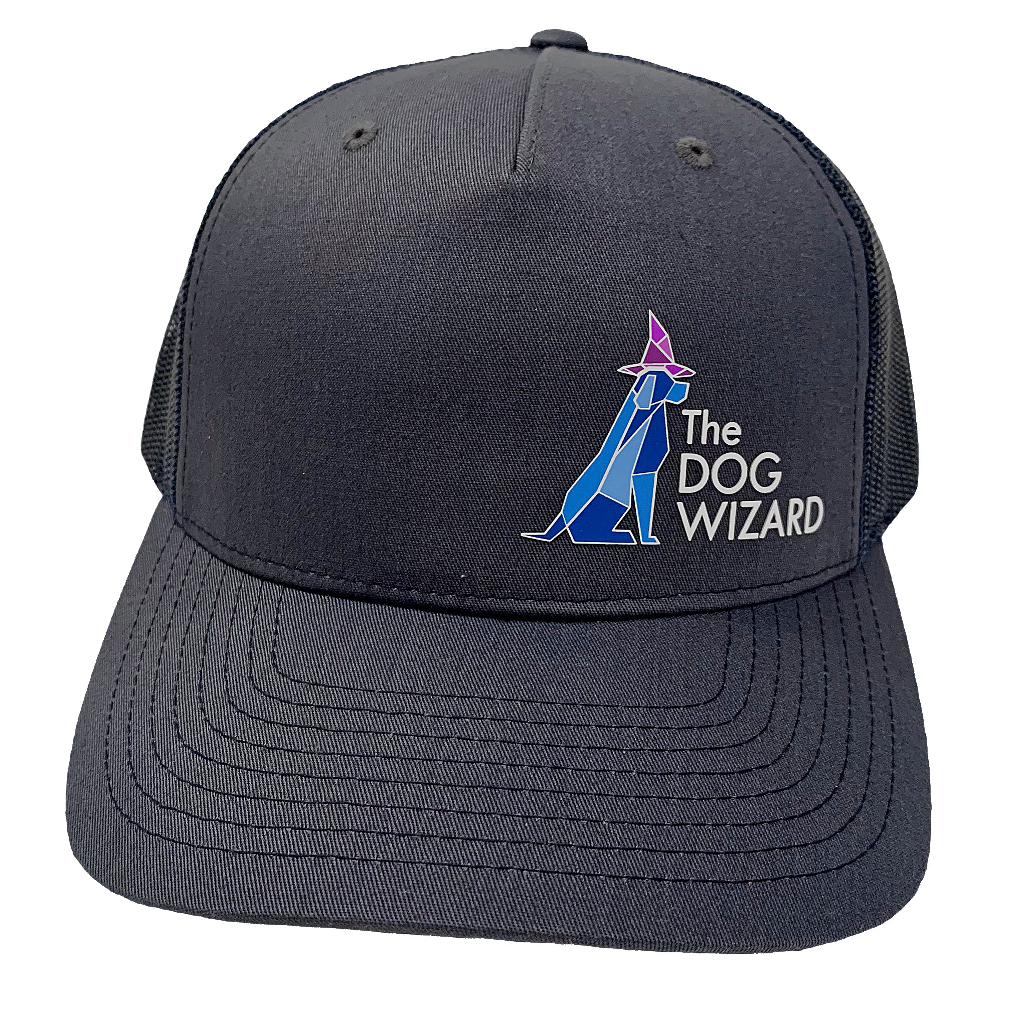 Wizard Trucker Hat with Silicone Logo
