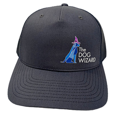 Wizard Trucker Hat with Silicone Logo