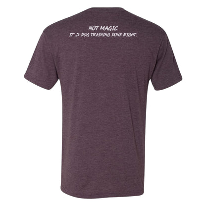 Dog Wizard Tri-Blend Unisex T-Shirt