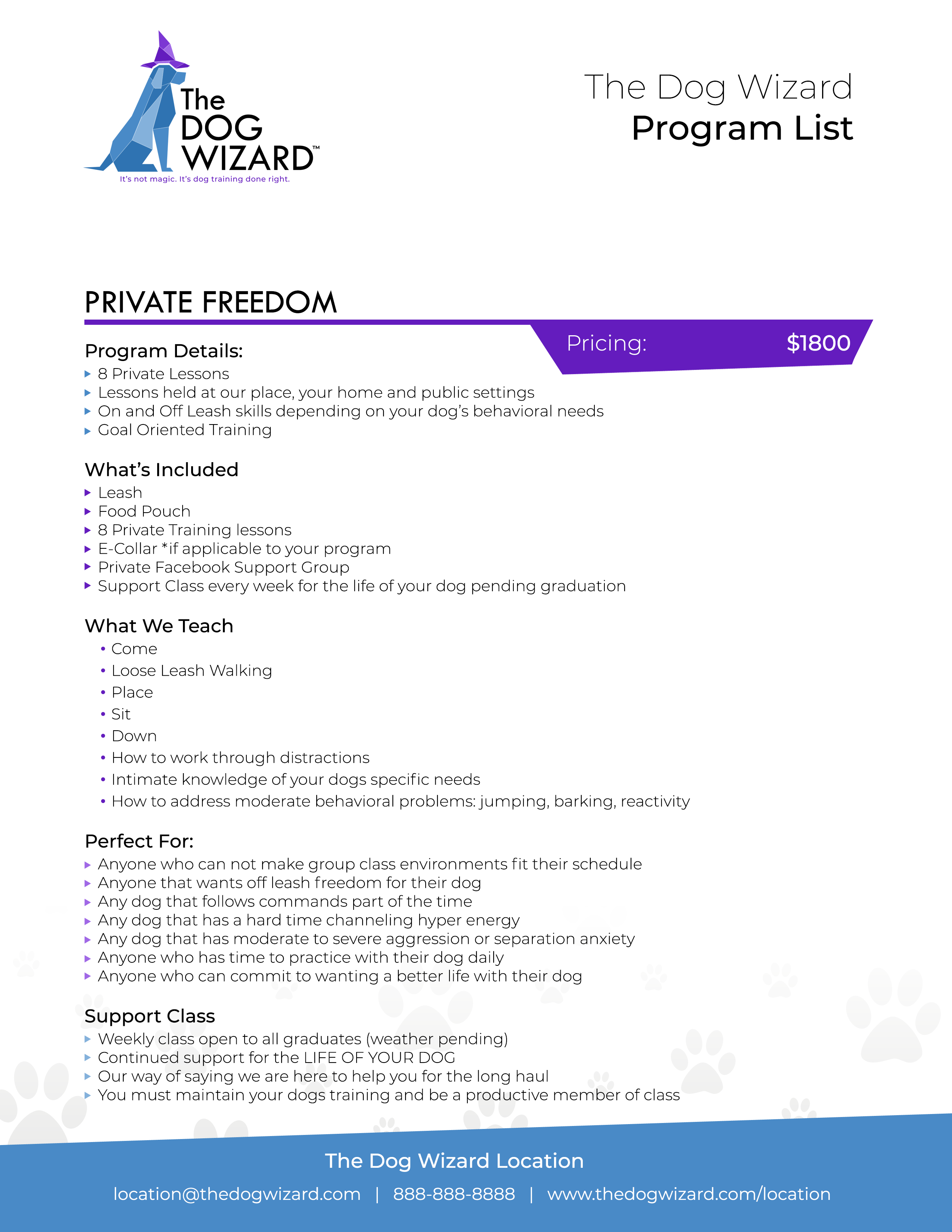 Program Lists